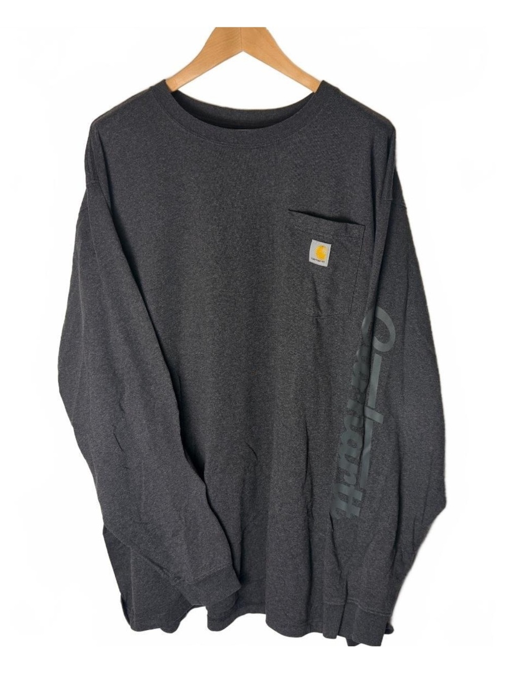 Carhartt Relaxed Fit Long Sleeve T-Shirt Style 4XL Men's 4XL - Picture 3 of 5
